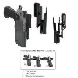 Hoppner & Schumann - Made in Germany fondina tattica pistole modello HS XDM e SF19
