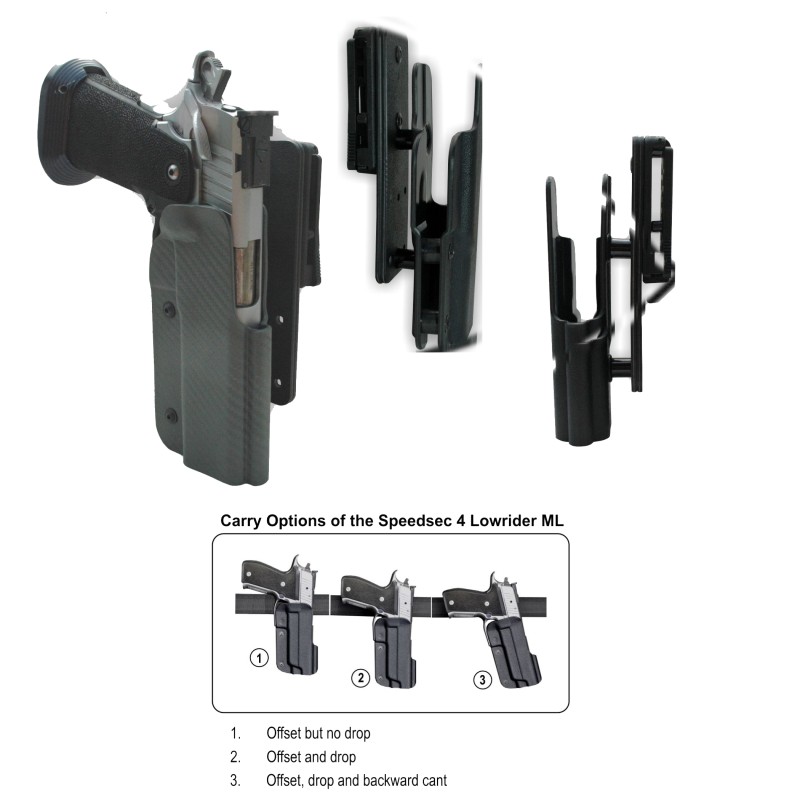 Hoppner & Schumann - Made in Germany fondina tattica pistole Glock 17/19