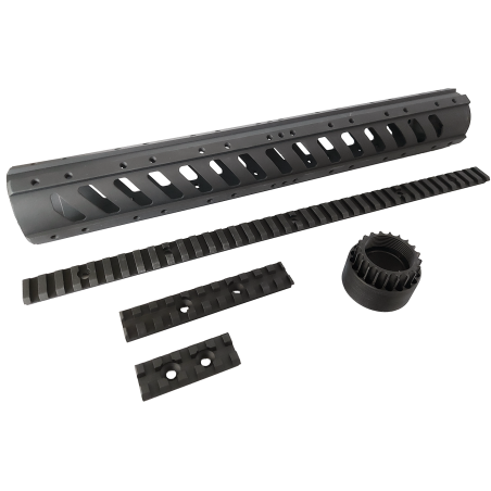 ATI Free Float Forend 15" Kit. Black.