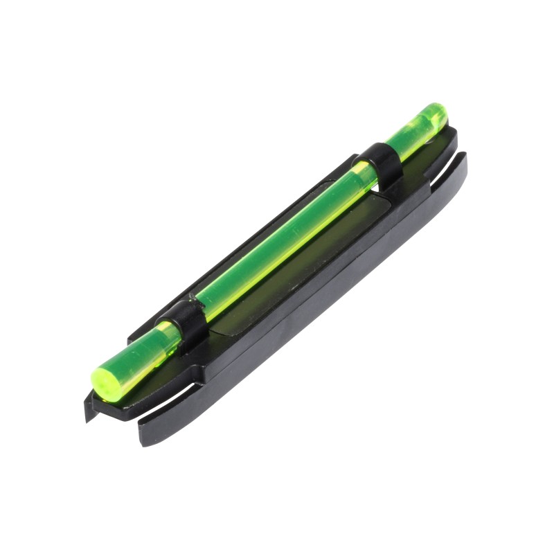 HIVIZ - Mirino magnetico con fibra ottica per bindella fucili cal. 12 larghezza stretta